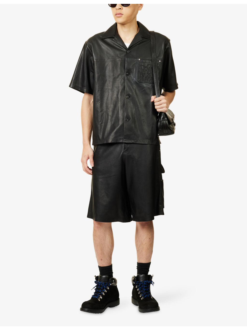 Leather Carpenter Shorts - 2