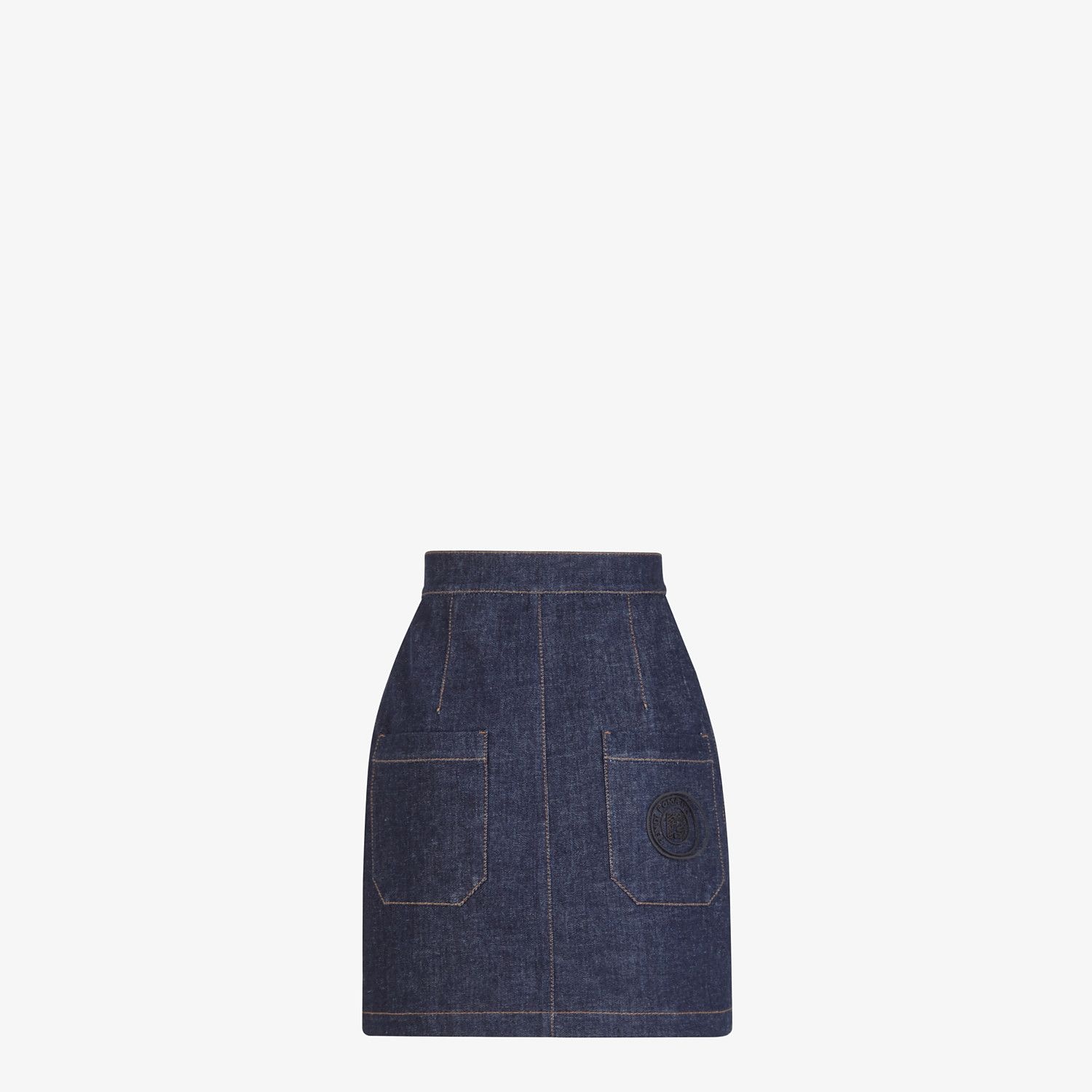 Fendi Roma Joshua Vides denim skirt - 2