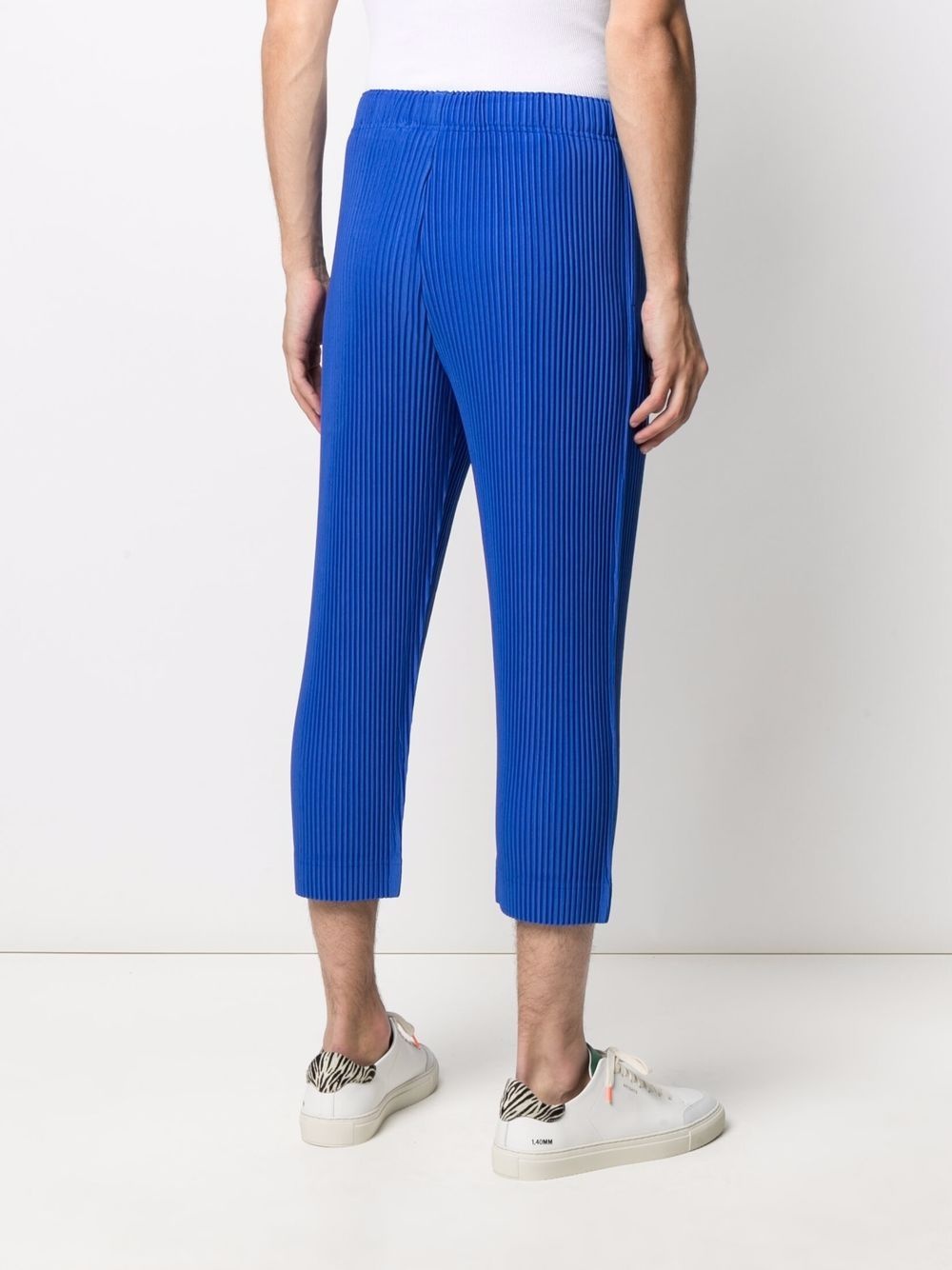 pleated cropped trousers - 4