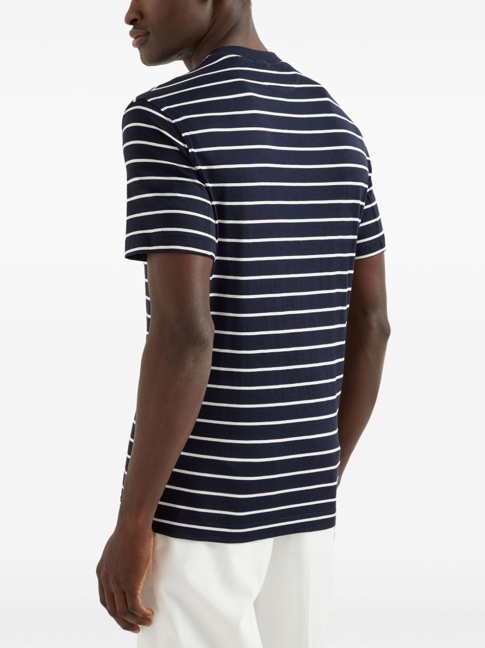 striped T-shirt - 4