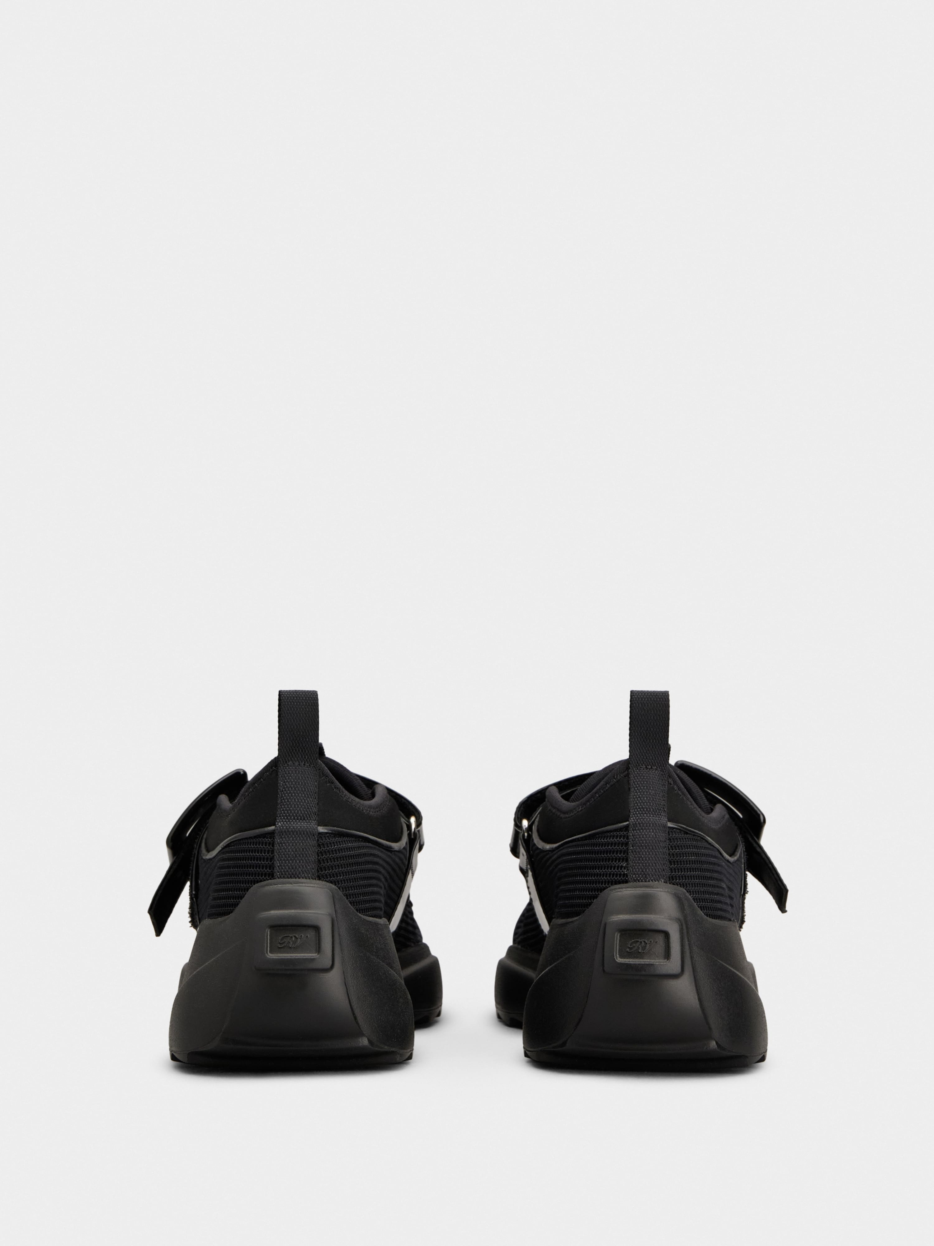 Viv' on the Run Trekky Sneakers in fabric and patent leather - 5