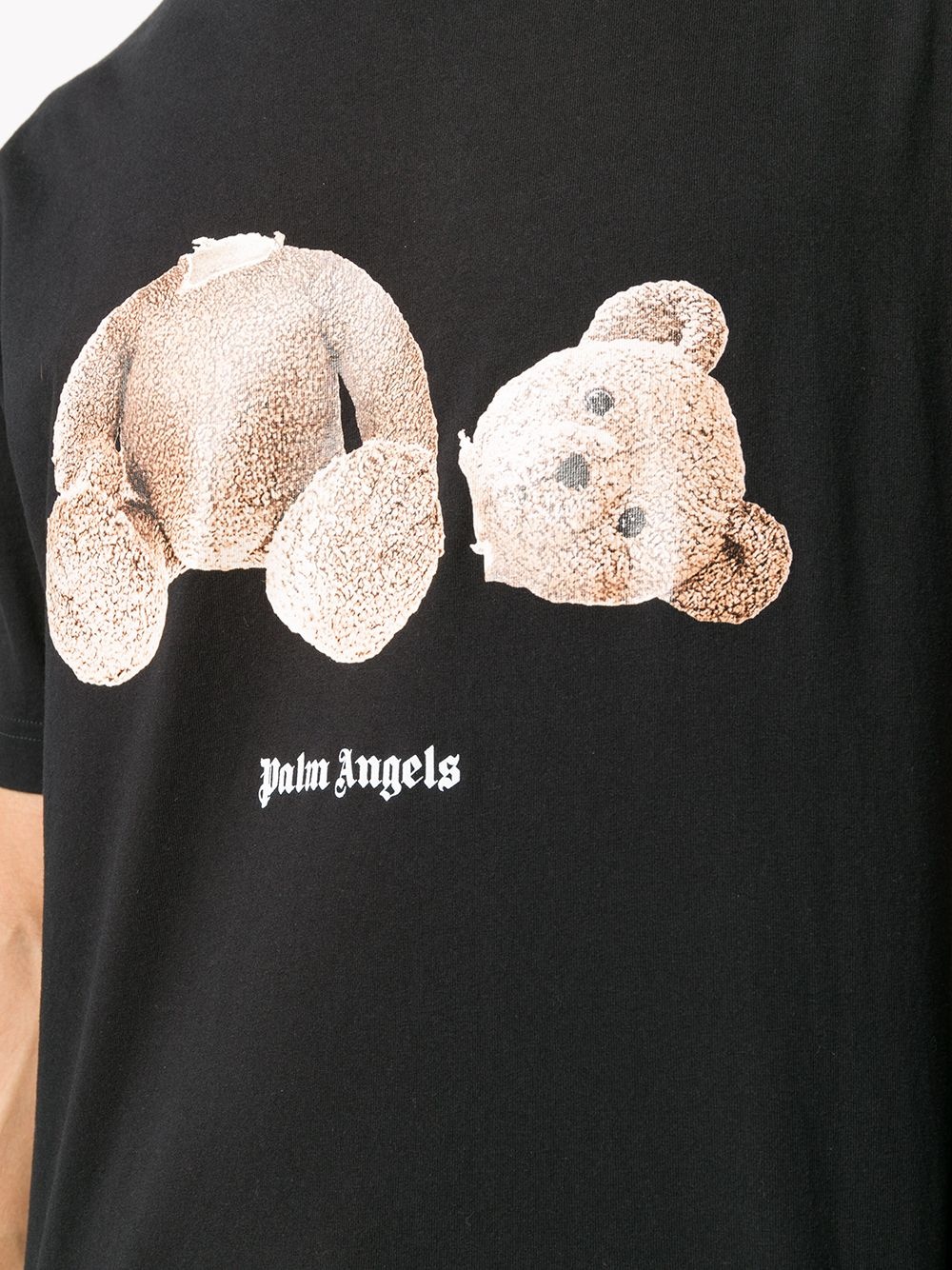 bear-print T-shirt - 5