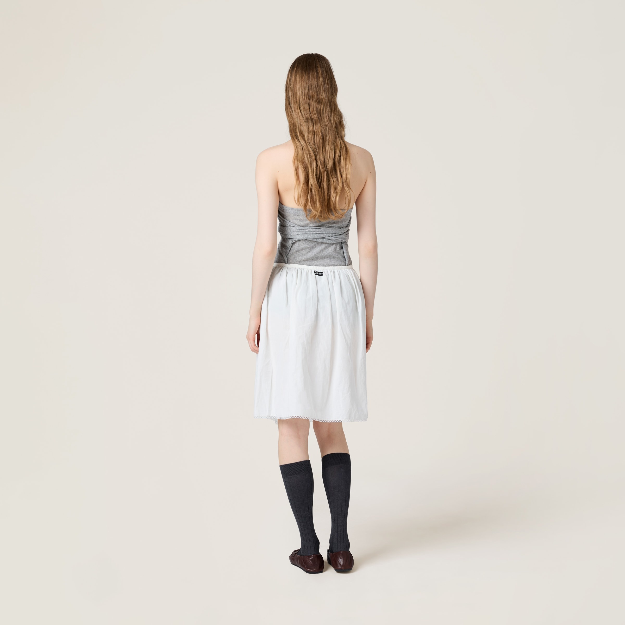Ribbed jersey top - 3