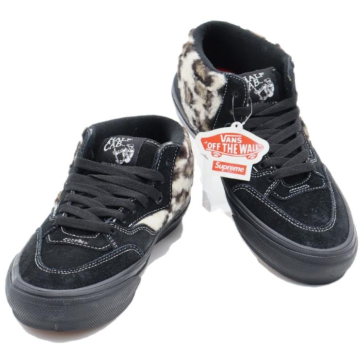 Vans Half Cab x Supreme Leopard Half Cab 'Black' VNOA5KYABMA - 3