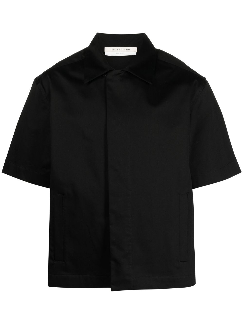 concealed-front fastening shirt - 1