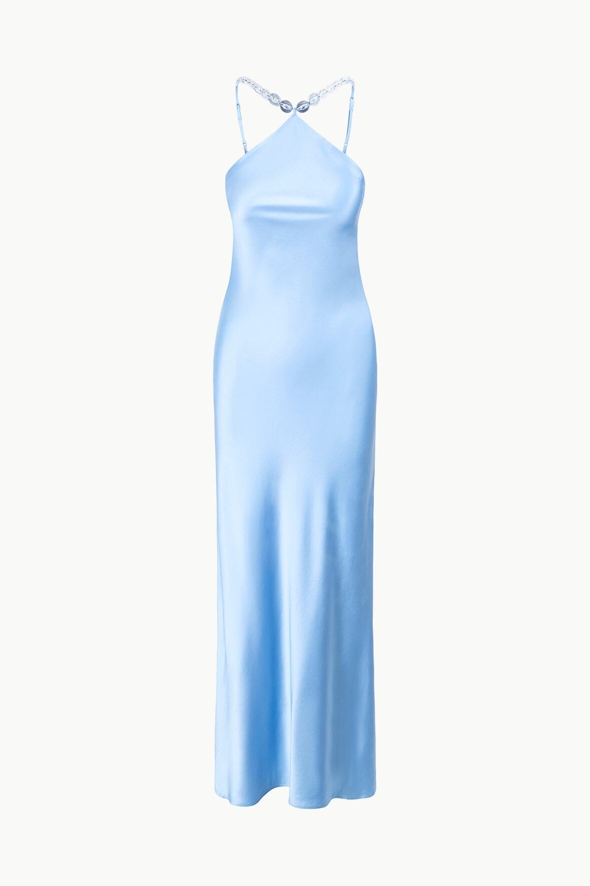 STAUD CADENCE DRESS AZURE - 1