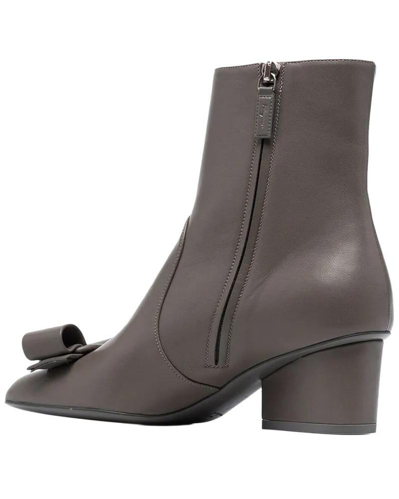 FERRAGAMO Ferragamo Viva Bow Leather Bootie outlook