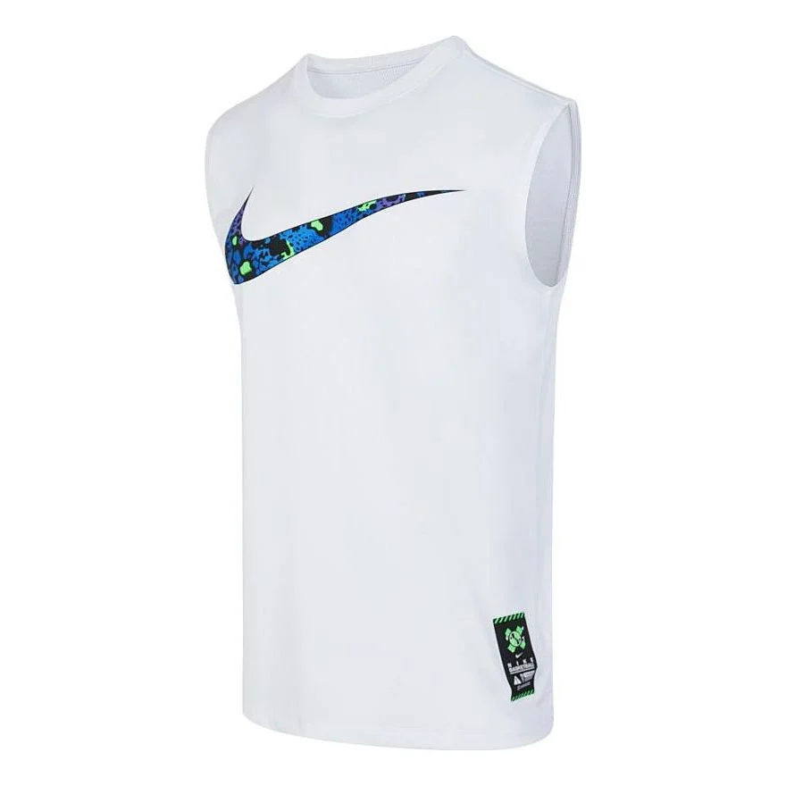 Nike Dri-fit sleeveless Basketball 티셔츠 'White'FQ0357-100 - 1