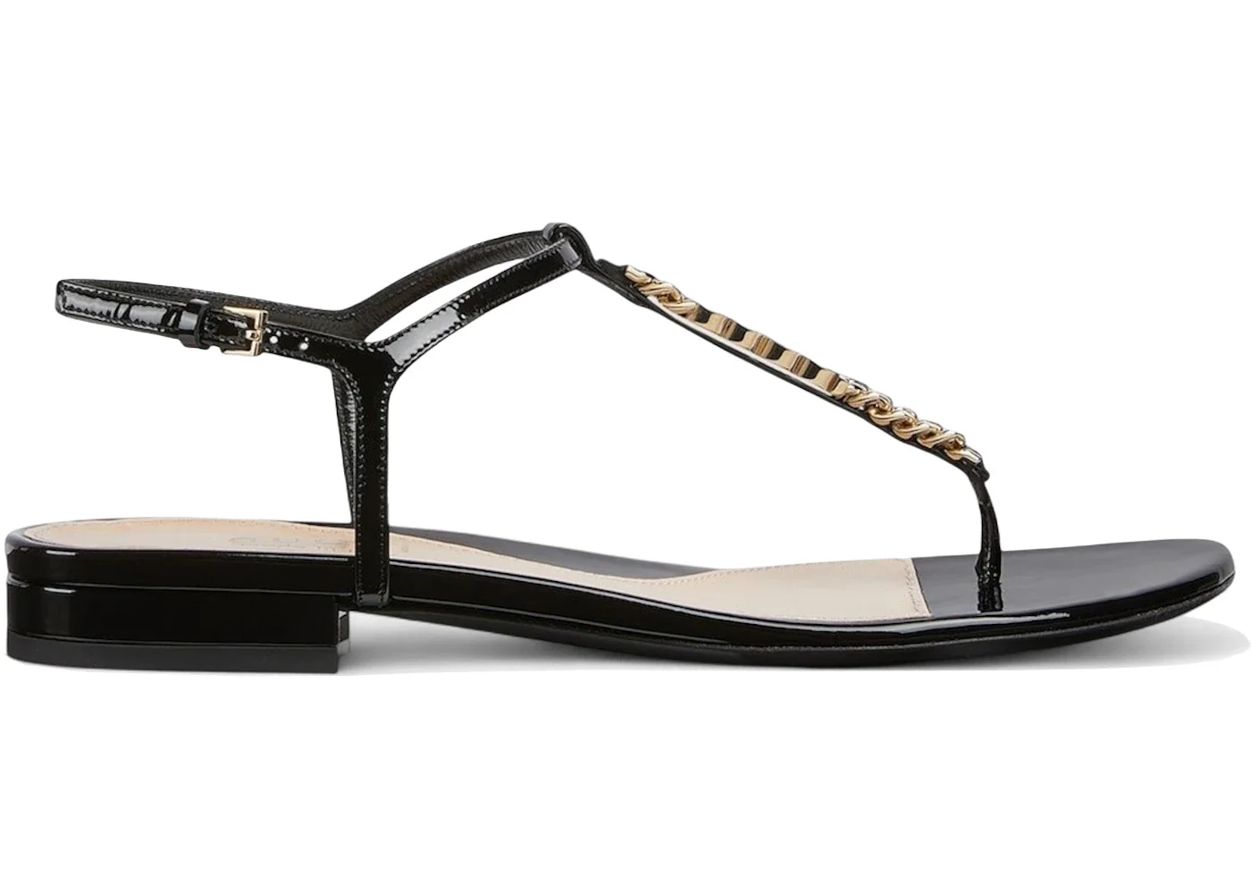 Gucci Signoria Thong Sandal Black (Women's) - 1