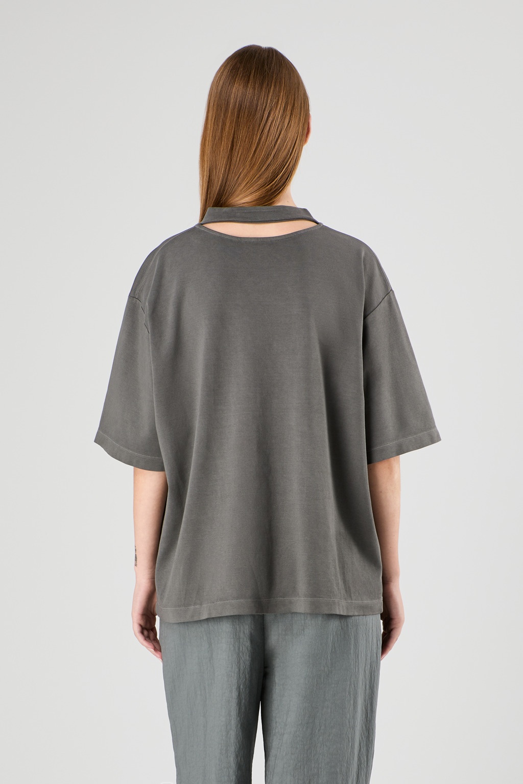 Faded Black Mineral Dye Boxy T-Shirt - 3