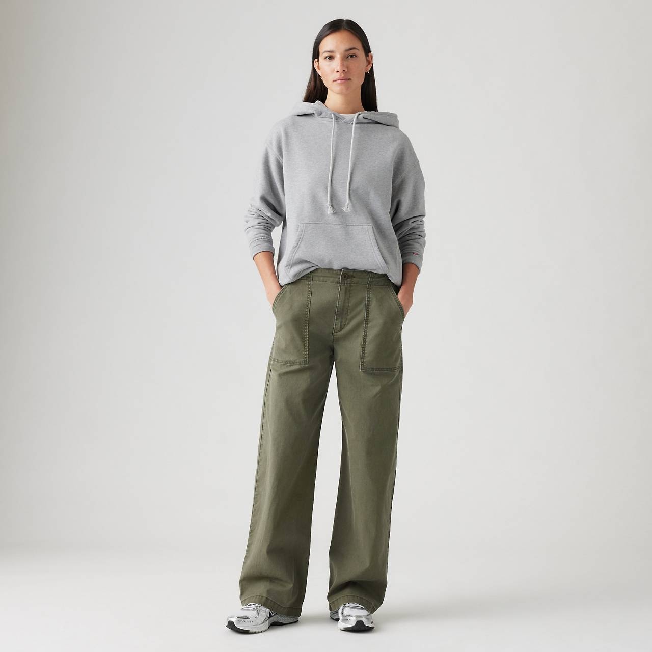 SURPLUS STRAIGHT WOMEN'S PANTS - 1