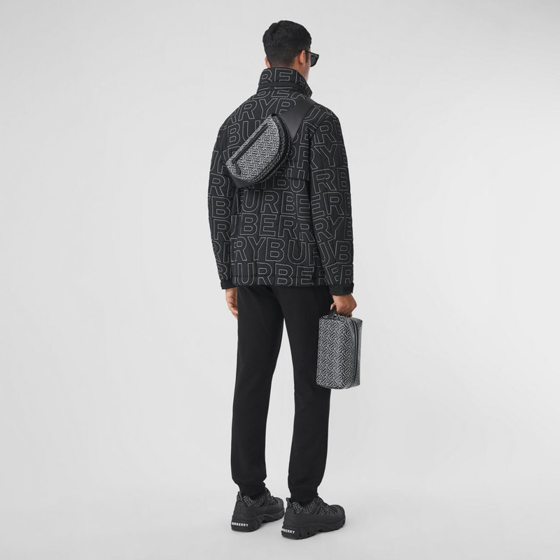 Small Monogram Print Leather Olympia Bum Bag 6