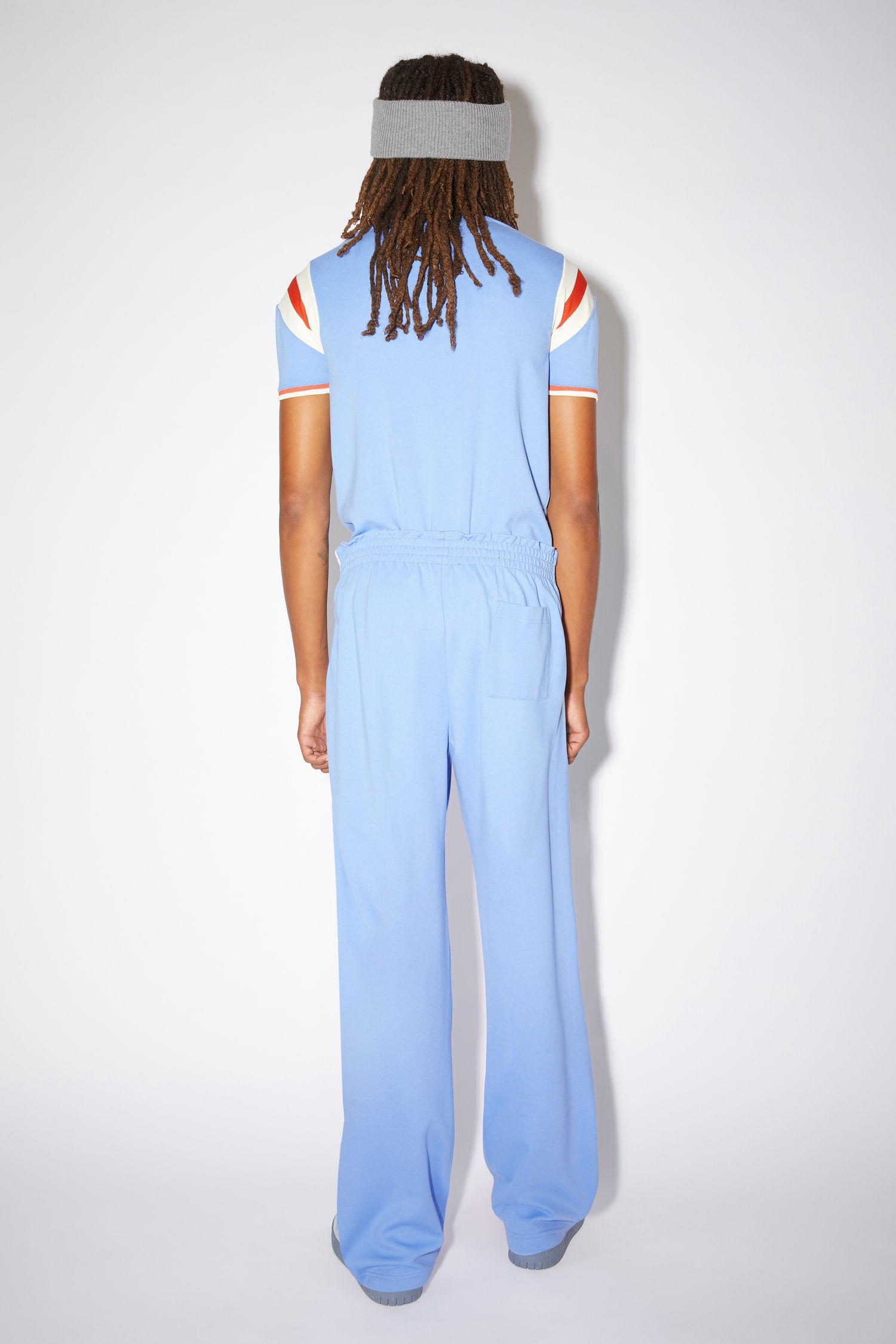 Jersey trousers - Cornflower blue - 3