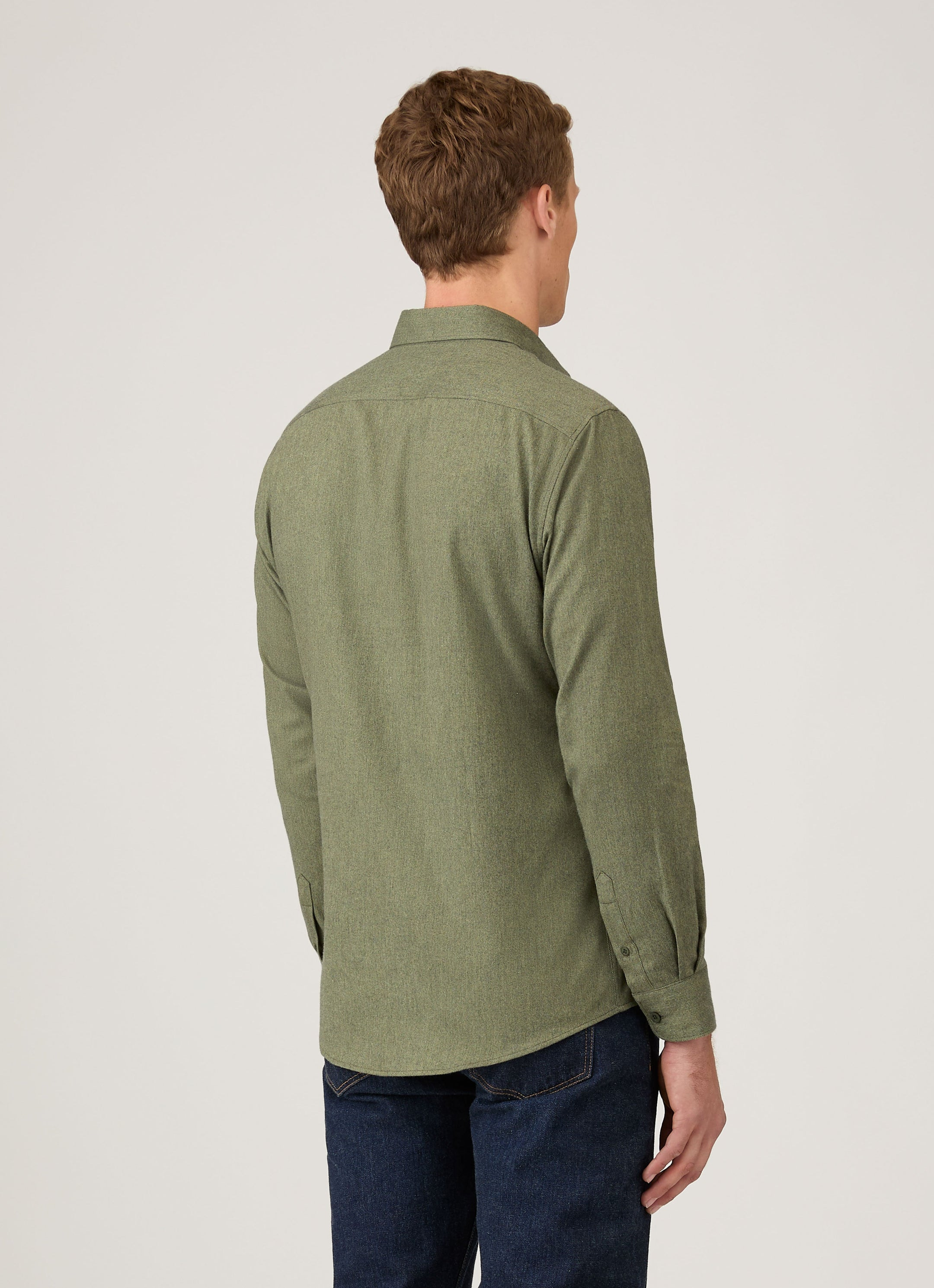 Button Down Flannel Shirt - 5
