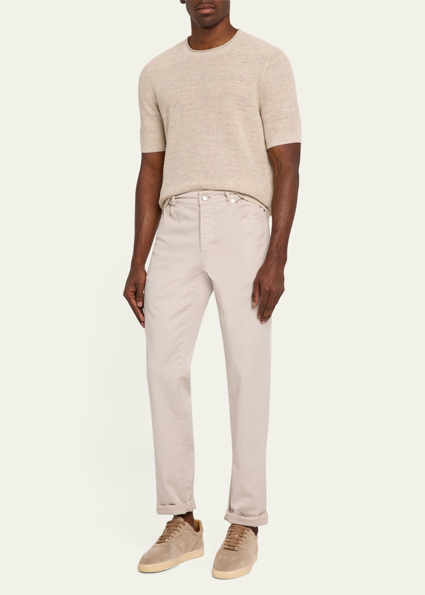 Men's Slim Five-Pocket Pants - 2