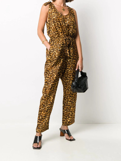 Zimmermann Amelie leopard print jumpsuit outlook