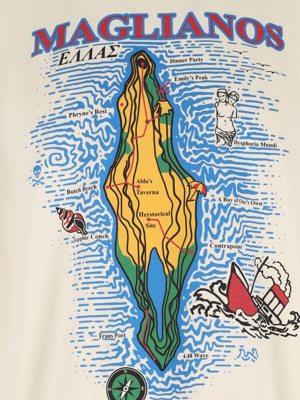 'MAGLYANOS ISLAND' T-SHIRT - 3