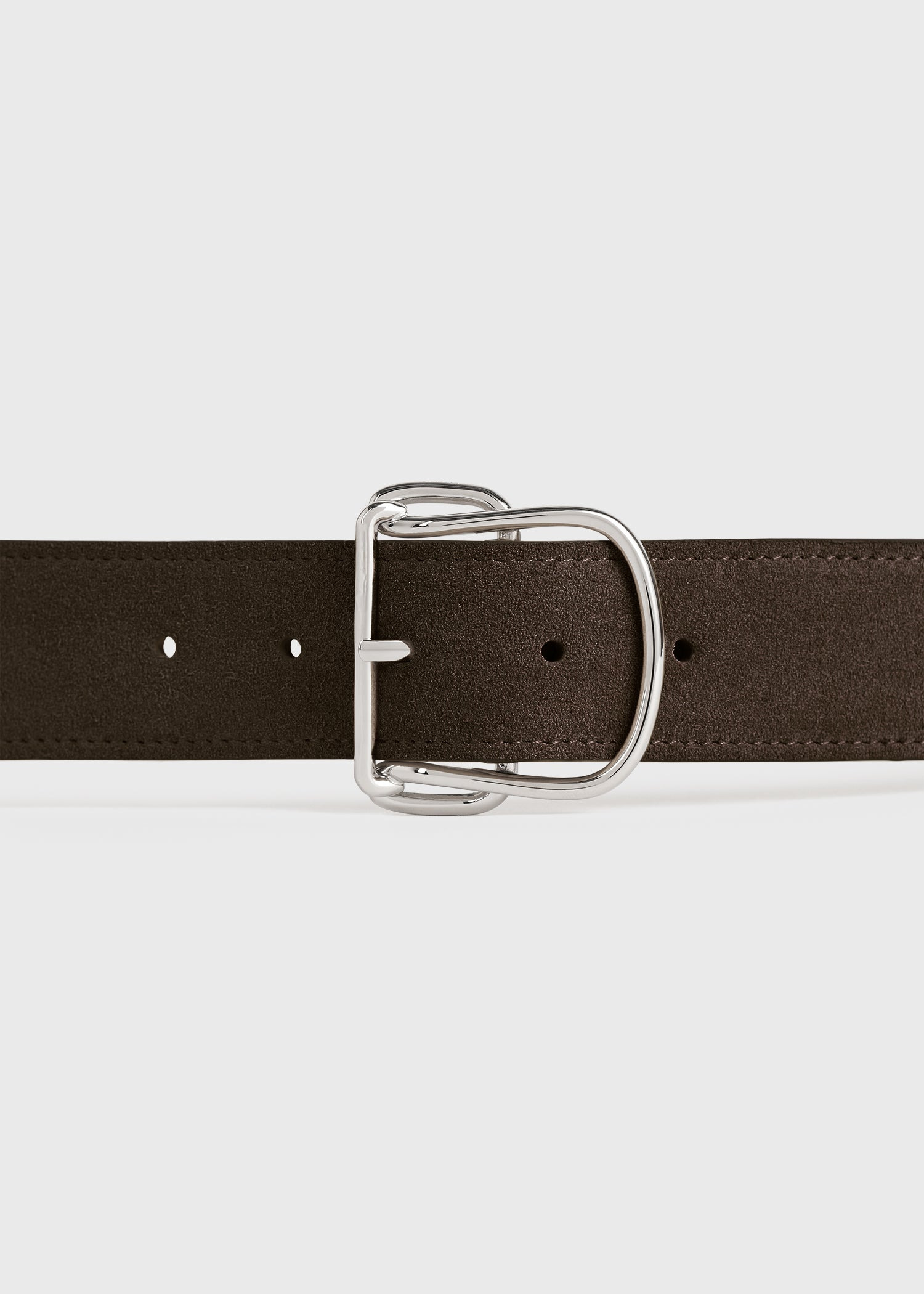 Swirl suede belt pepper - 6