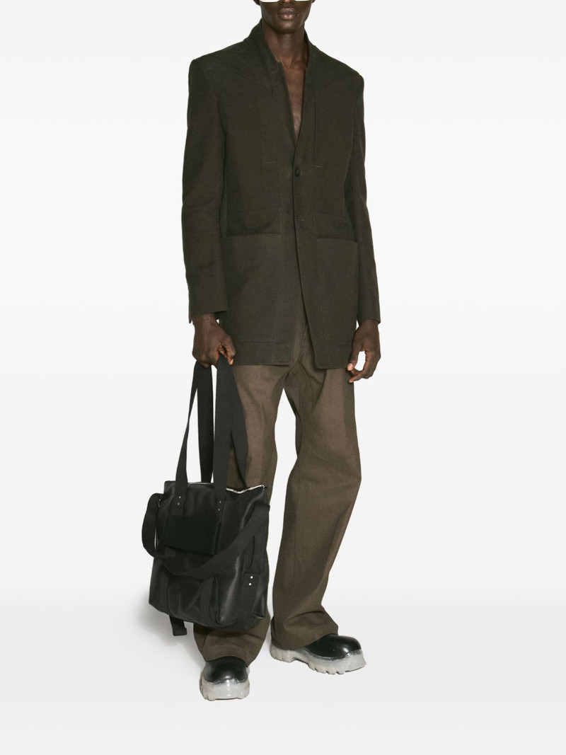 Rick Owens button pockets coat outlook