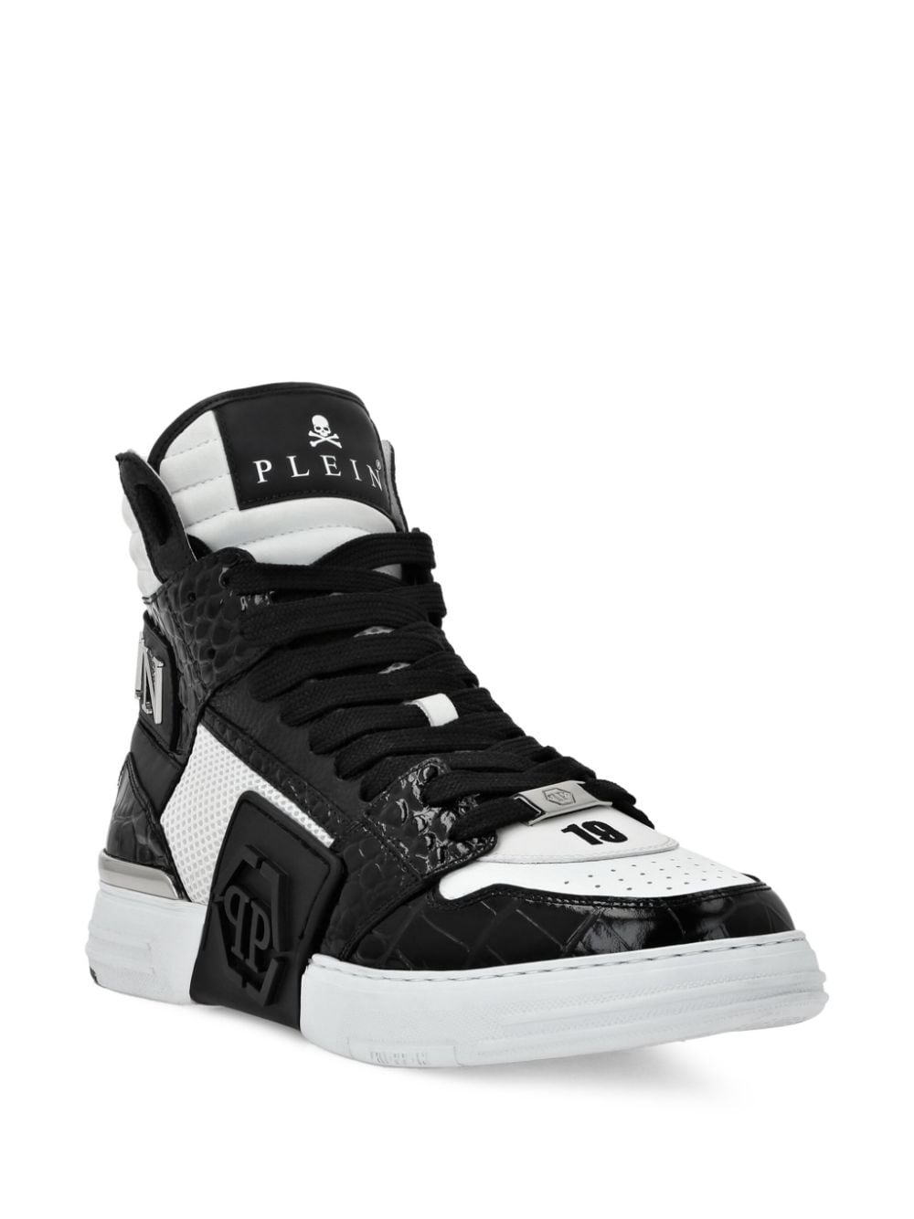 Hexagon high-top sneakers - 2