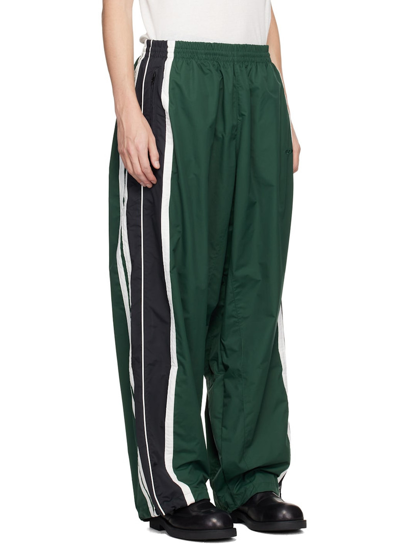 VETEMENTS Green Iconic Tracksuit Track Pants outlook
