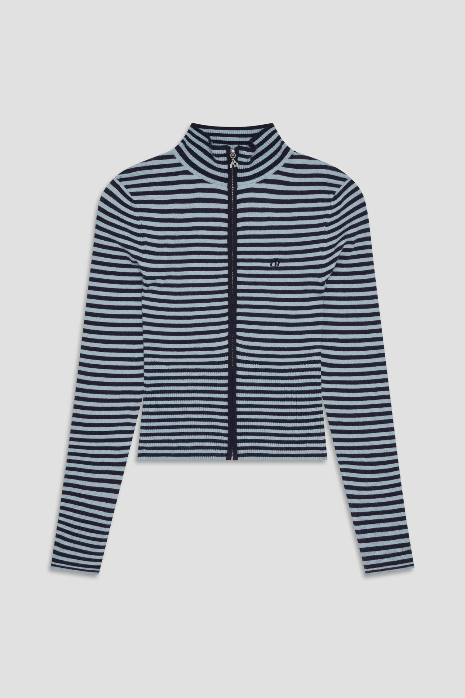 VLAD ZIP UP - BLUE STRIPE - 1