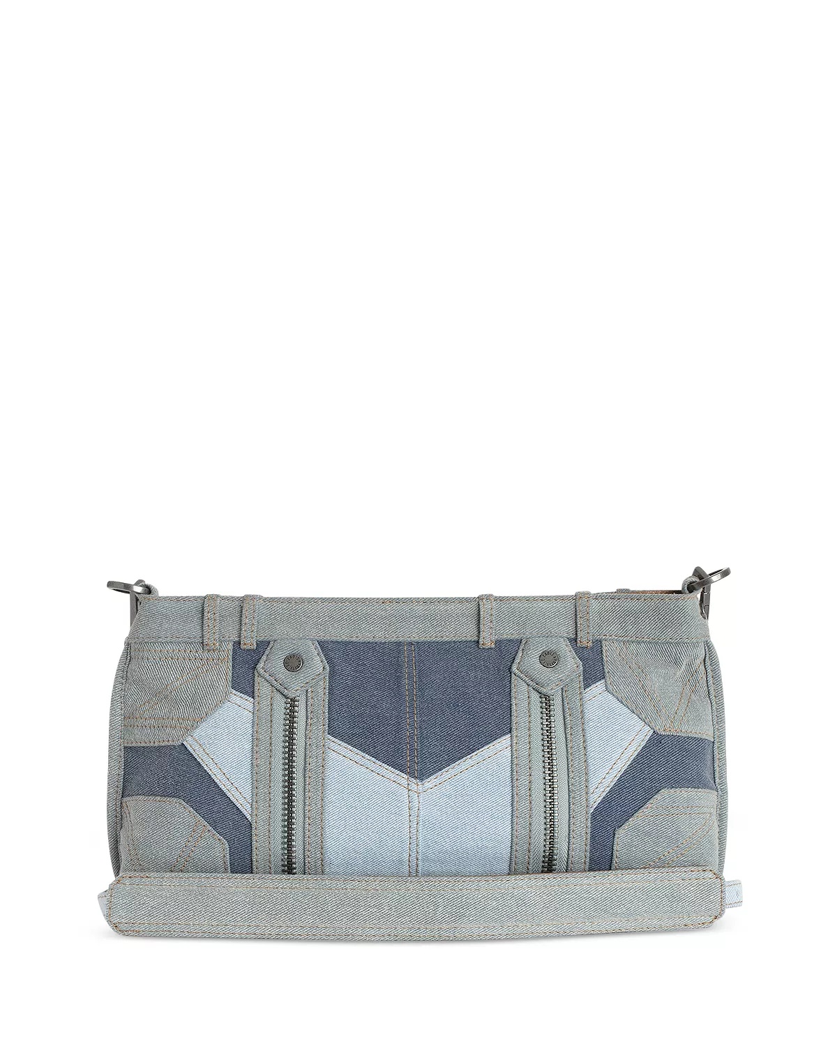 Sunny Moody Denim Patchwork Crossbody - 4