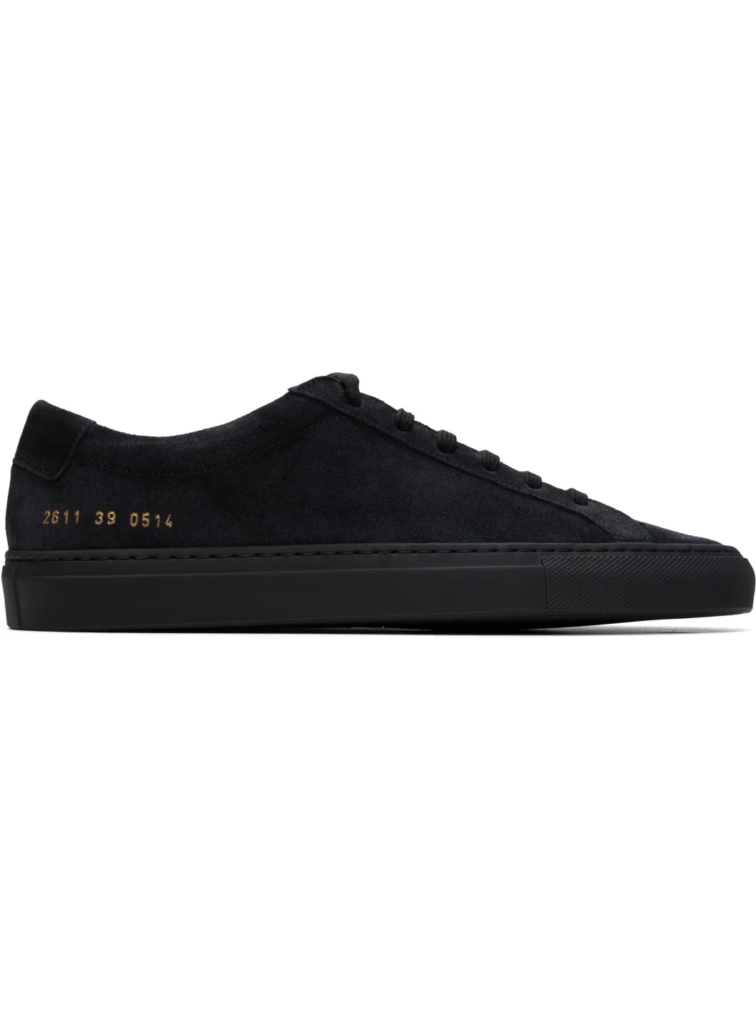 Black Achilles Premium Suede Sneakers - 1