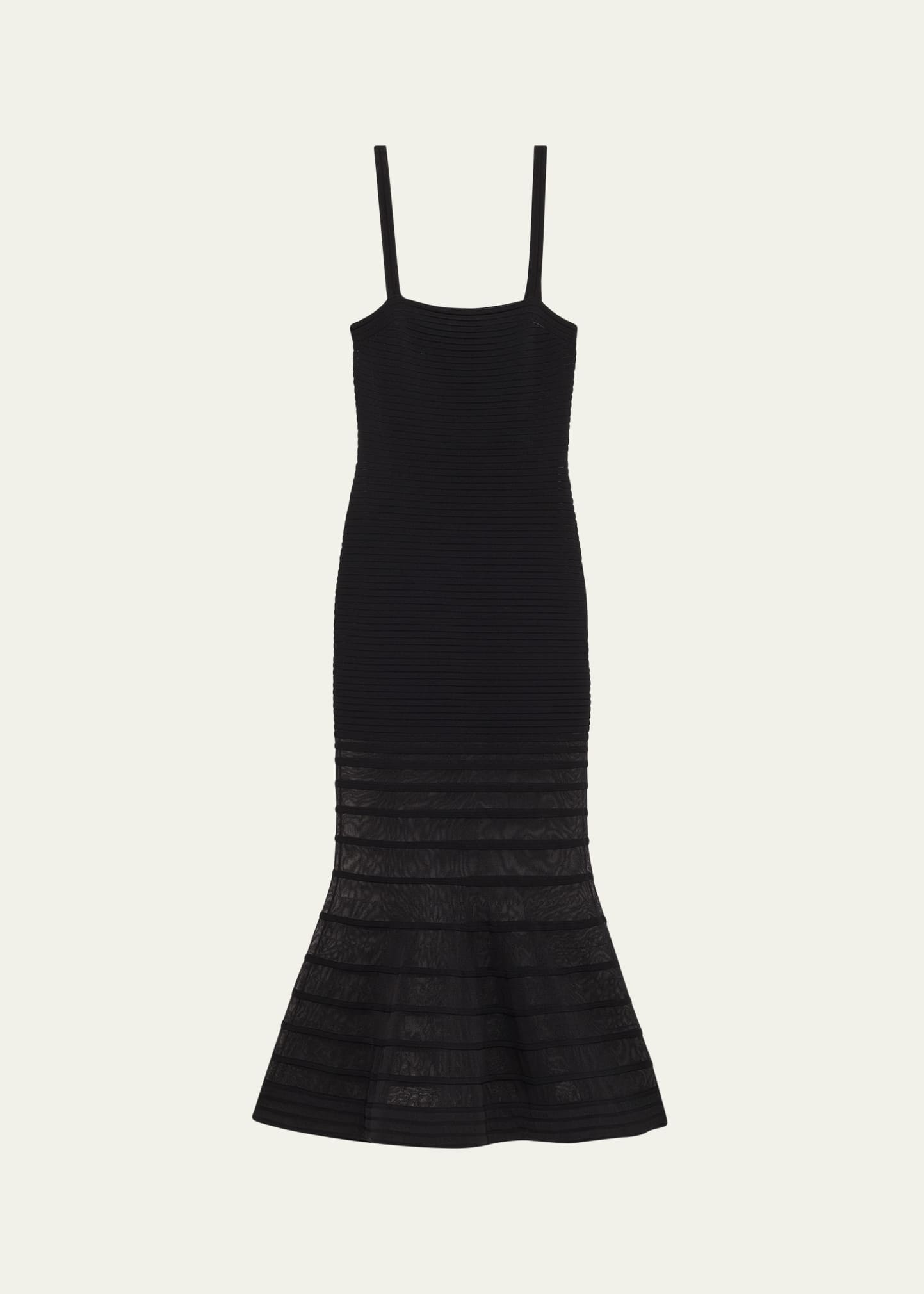 Vallarie Stripe Illusion Midi Dress - 1