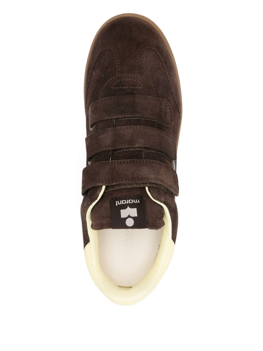 Beth suede touch-strap sneakers - 4