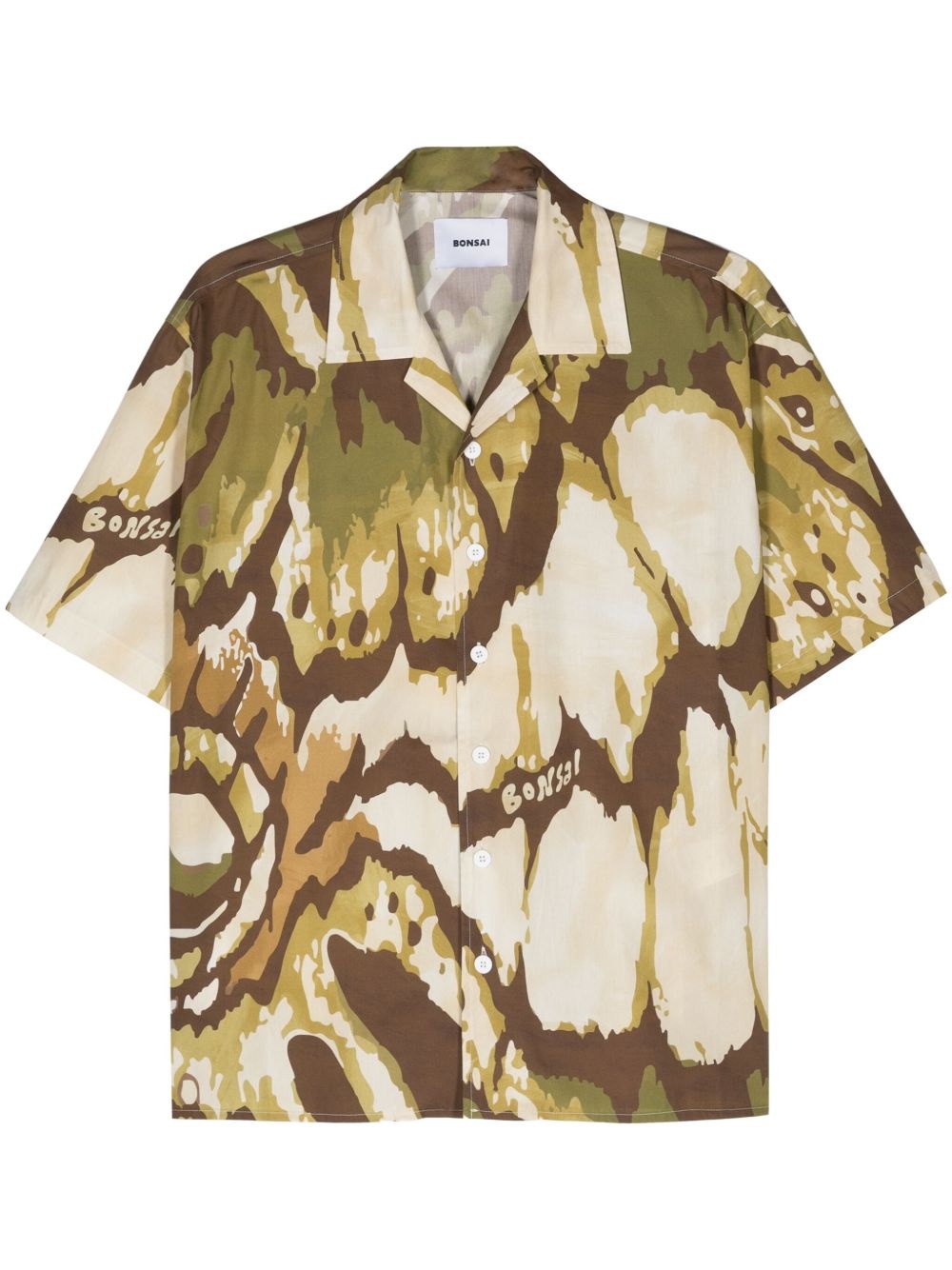 Jungle camouflage-print shirt - 1