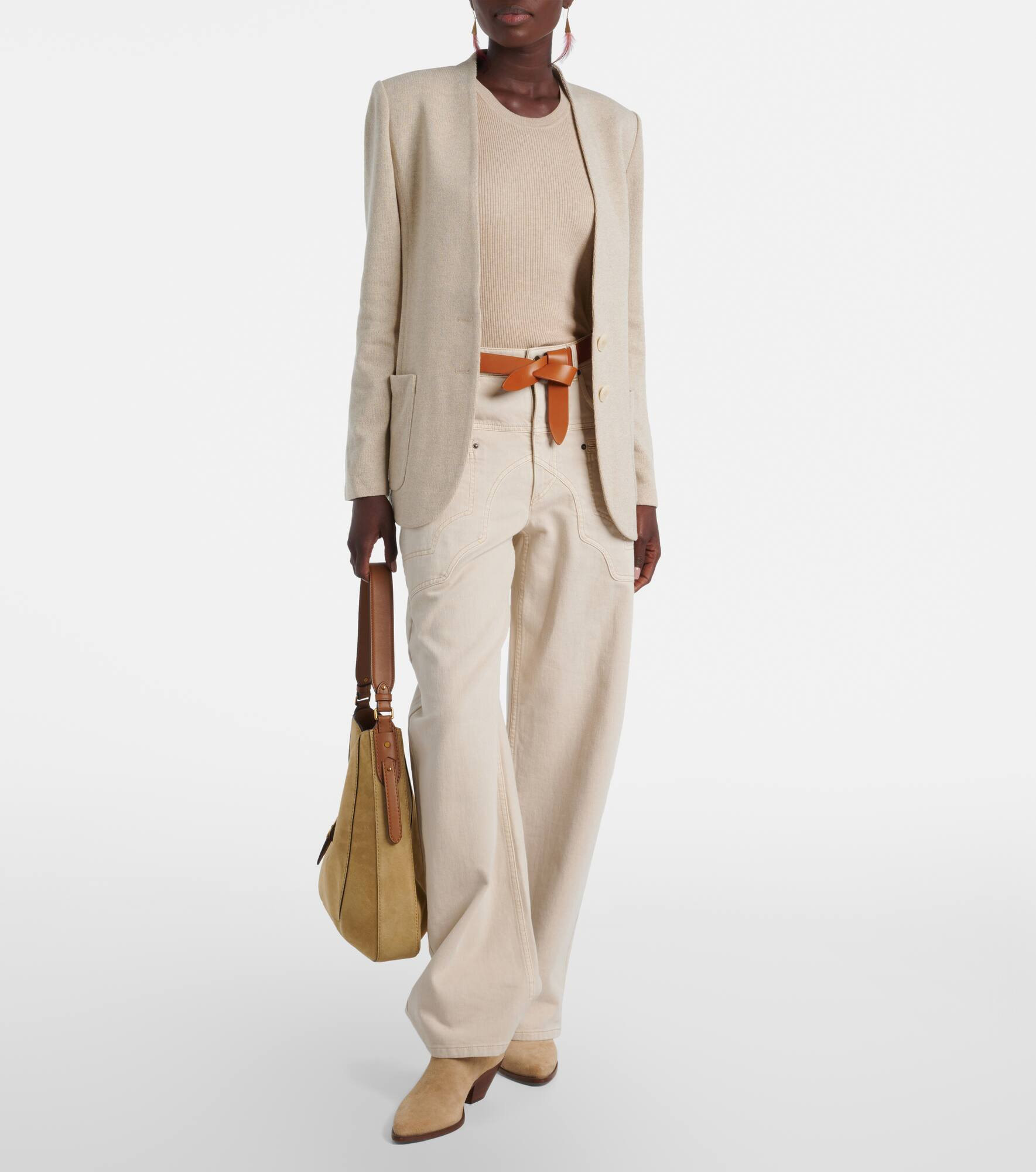 Olivia wool-blend jacket - 2