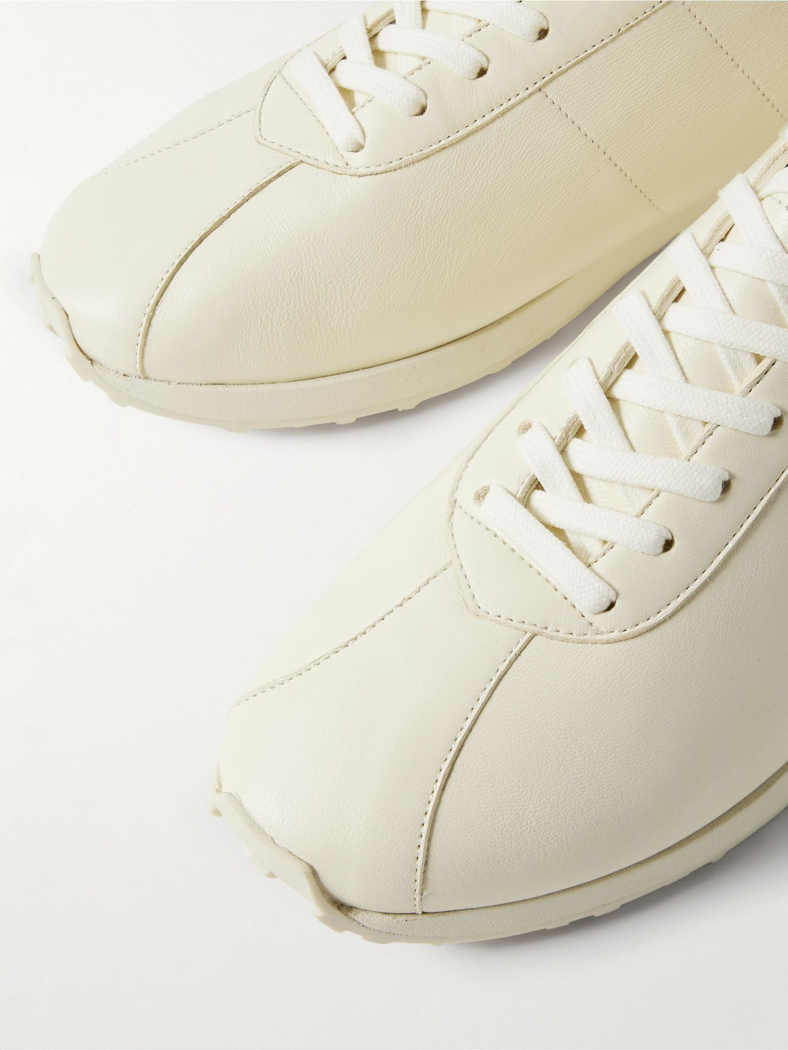 Mica leather sneakers Ivory - 4