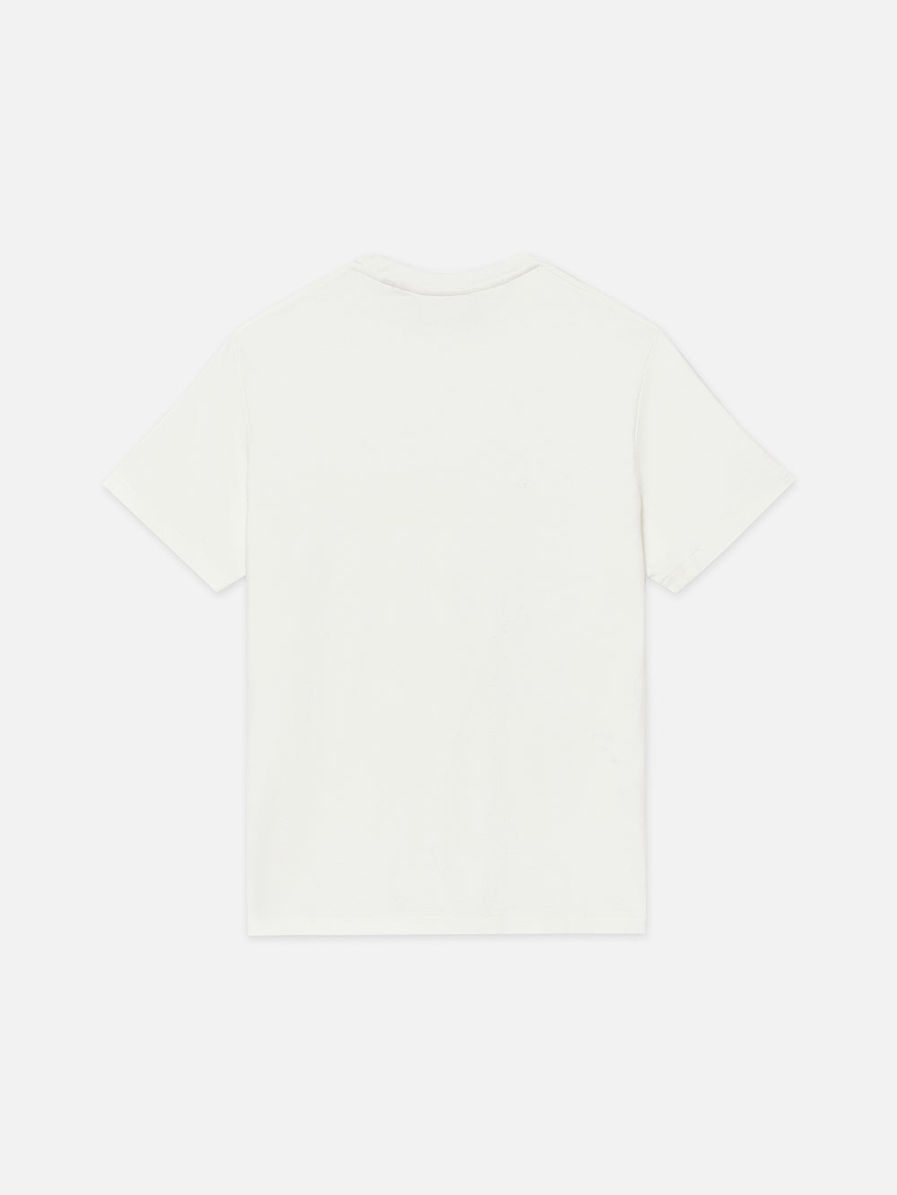 Duo Fold Tee in White - 3