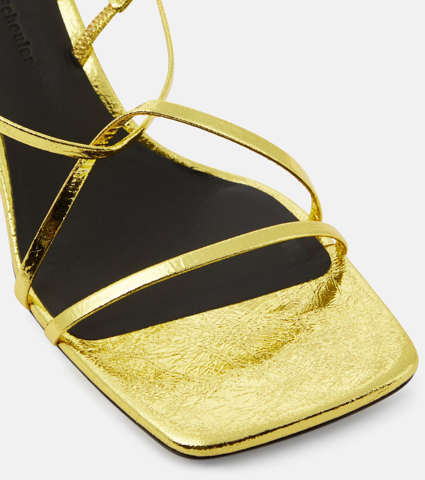 60 leather slingback sandals - 6