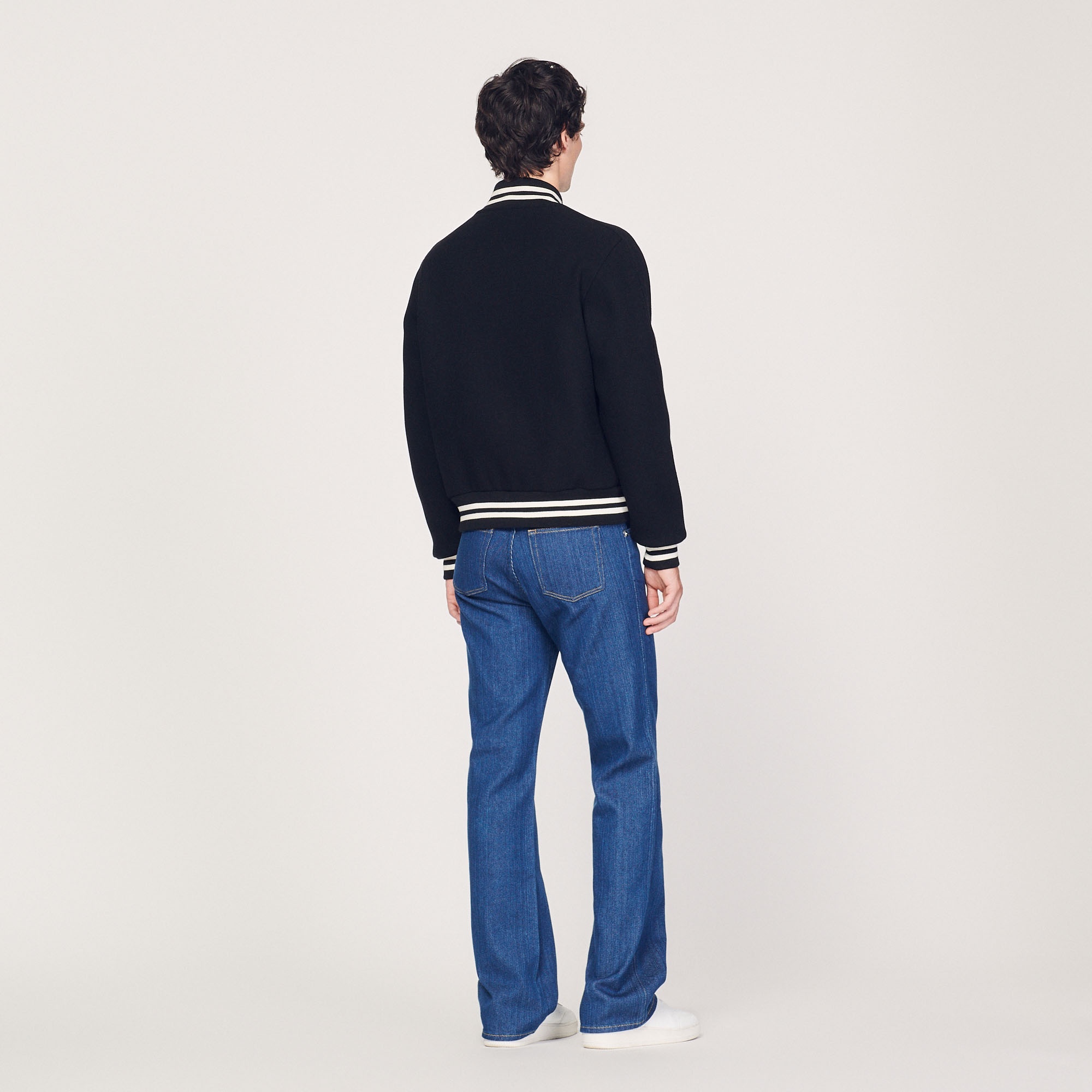 Hot Stuff wool cloth varsity jacket - 6