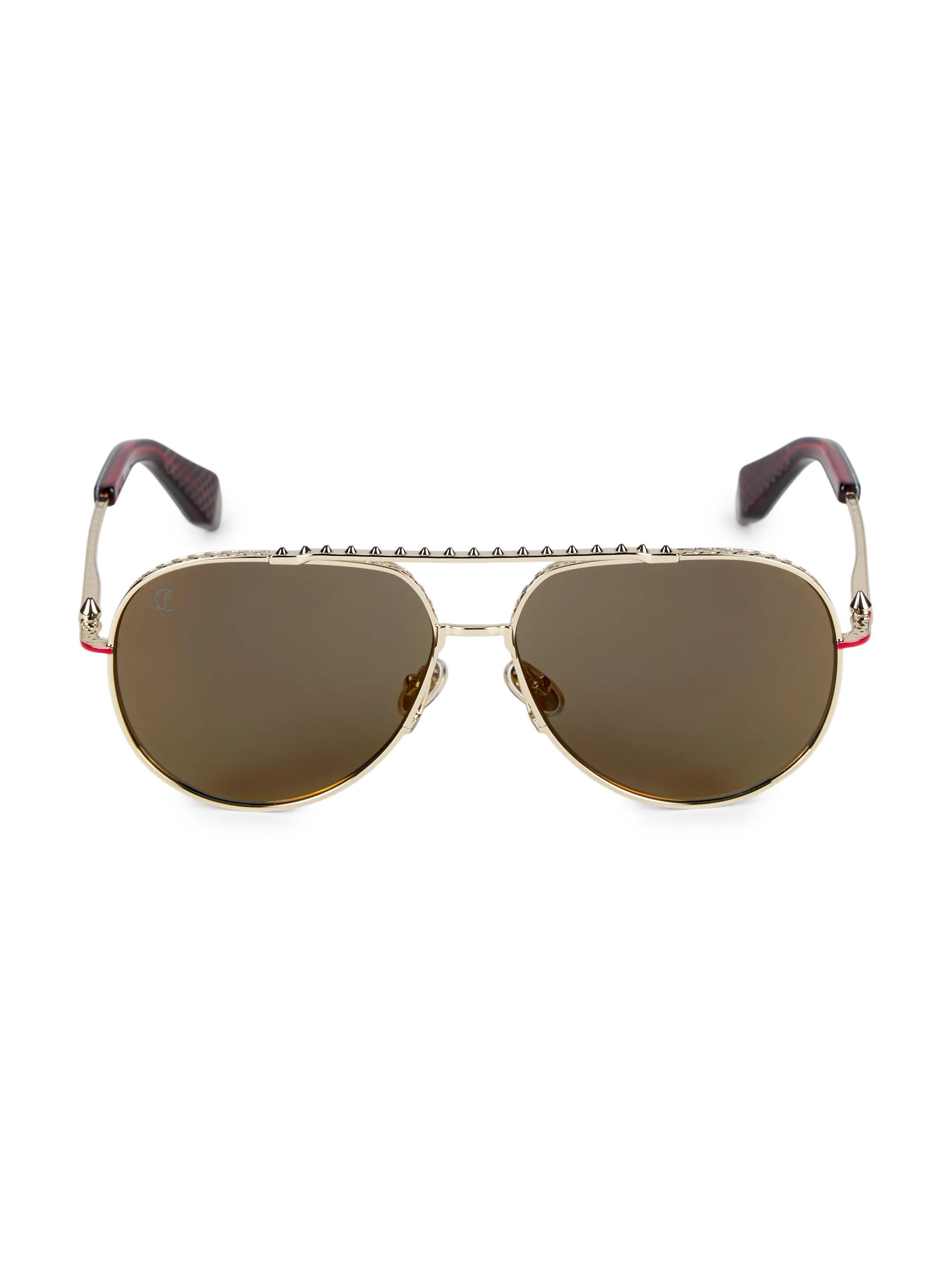Women's Greggo 61MM Aviator Sunglasses - Gold Brown - 1