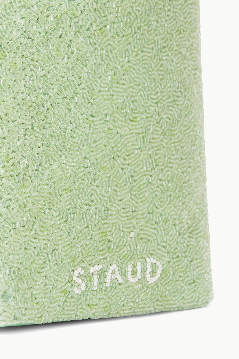 STAUD BEADED COTE BAG BABY TURTLE 6