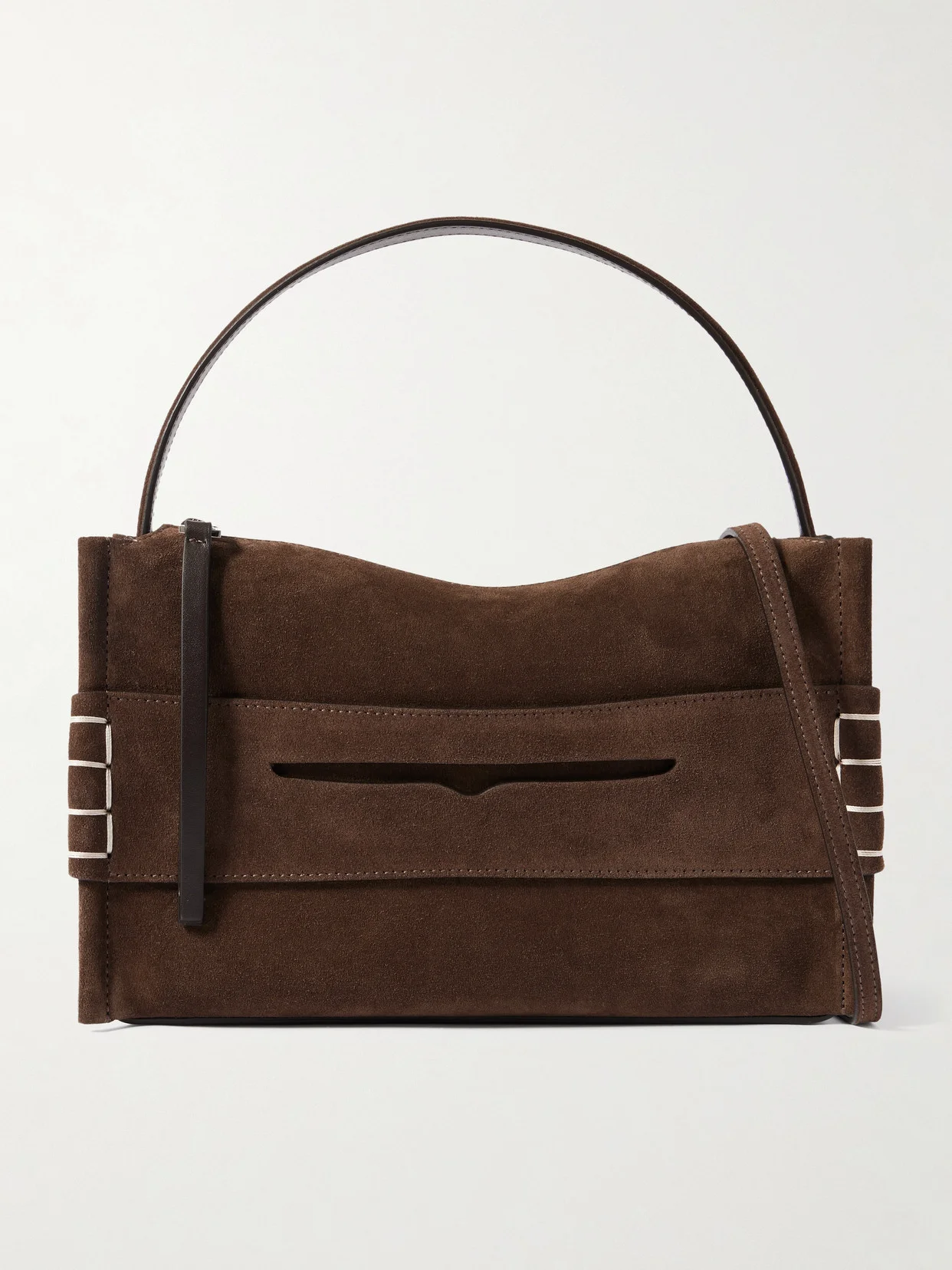 Loafer Suede Shoulder Bag - 1