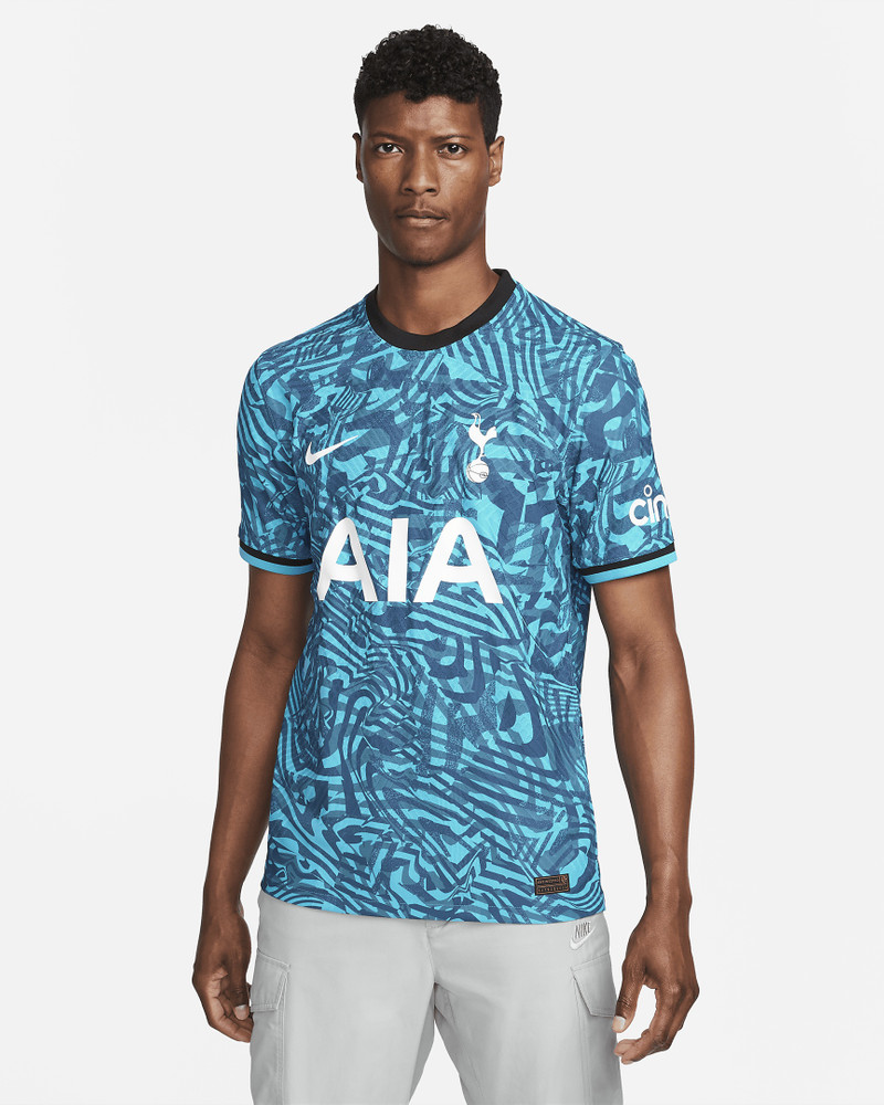 Tottenham Hotspur 2022/23 매치 세 번째 나이키 남자의 건조-FIT ADV 축구 저지 - 1