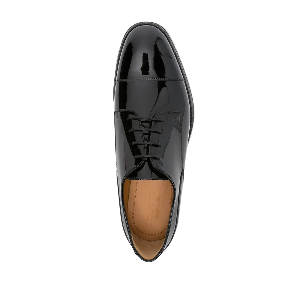 Gucci Black Oxford Shoes Men - 3