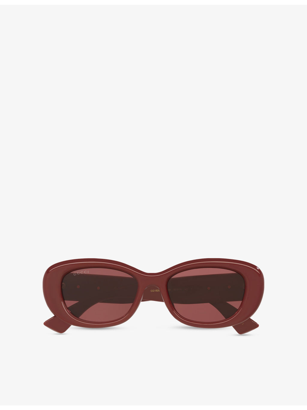GG1829SK Oval-Frame Acetate Sunglasses - 5