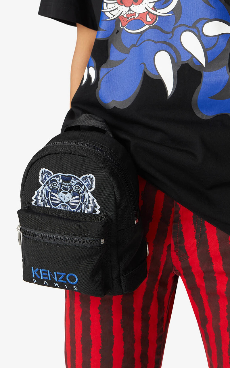 Mini canvas Kampus Tiger backpack 5