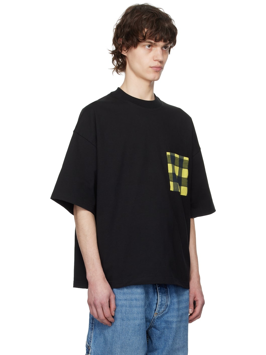 Black Soft Cotton Jersey T-shirt - 2