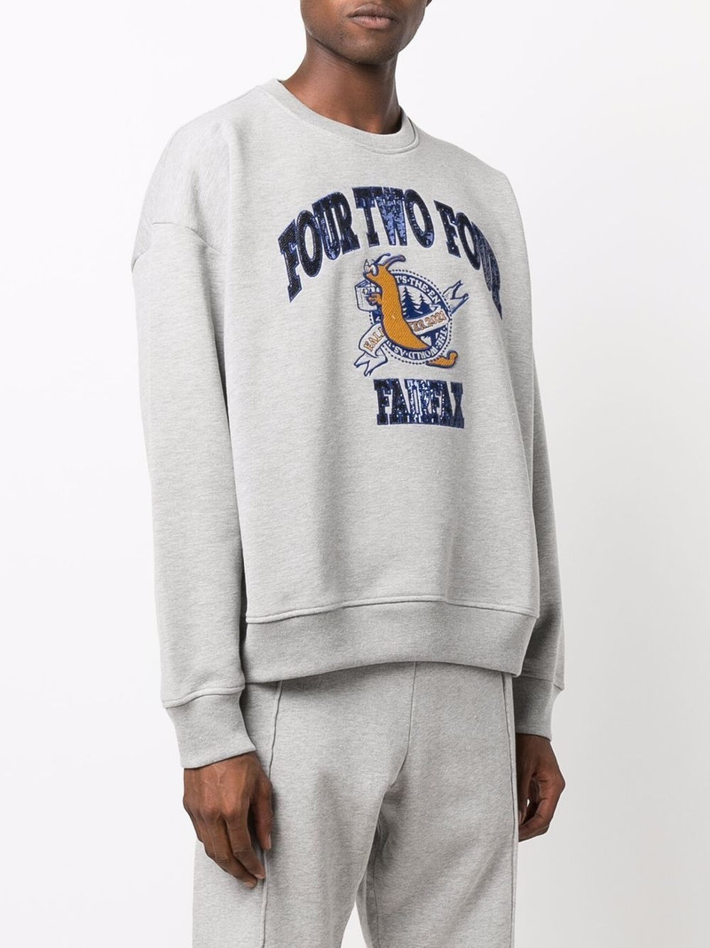 rhinestone embellished sweatshirt 3