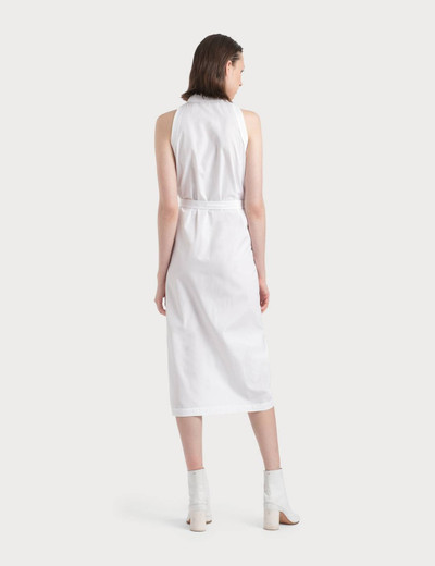 Helmut Lang Cotton Shirt Dress With Collar outlook