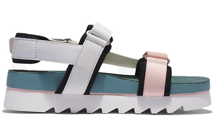 (WMNS) Timberland Santa Monica Sunrise 'White Green Pink' A41QX662 - 2