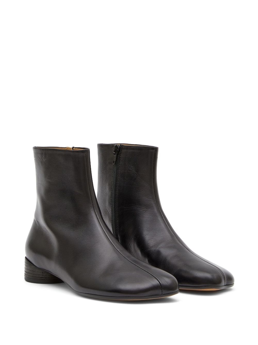 Leather ankle boots - 4
