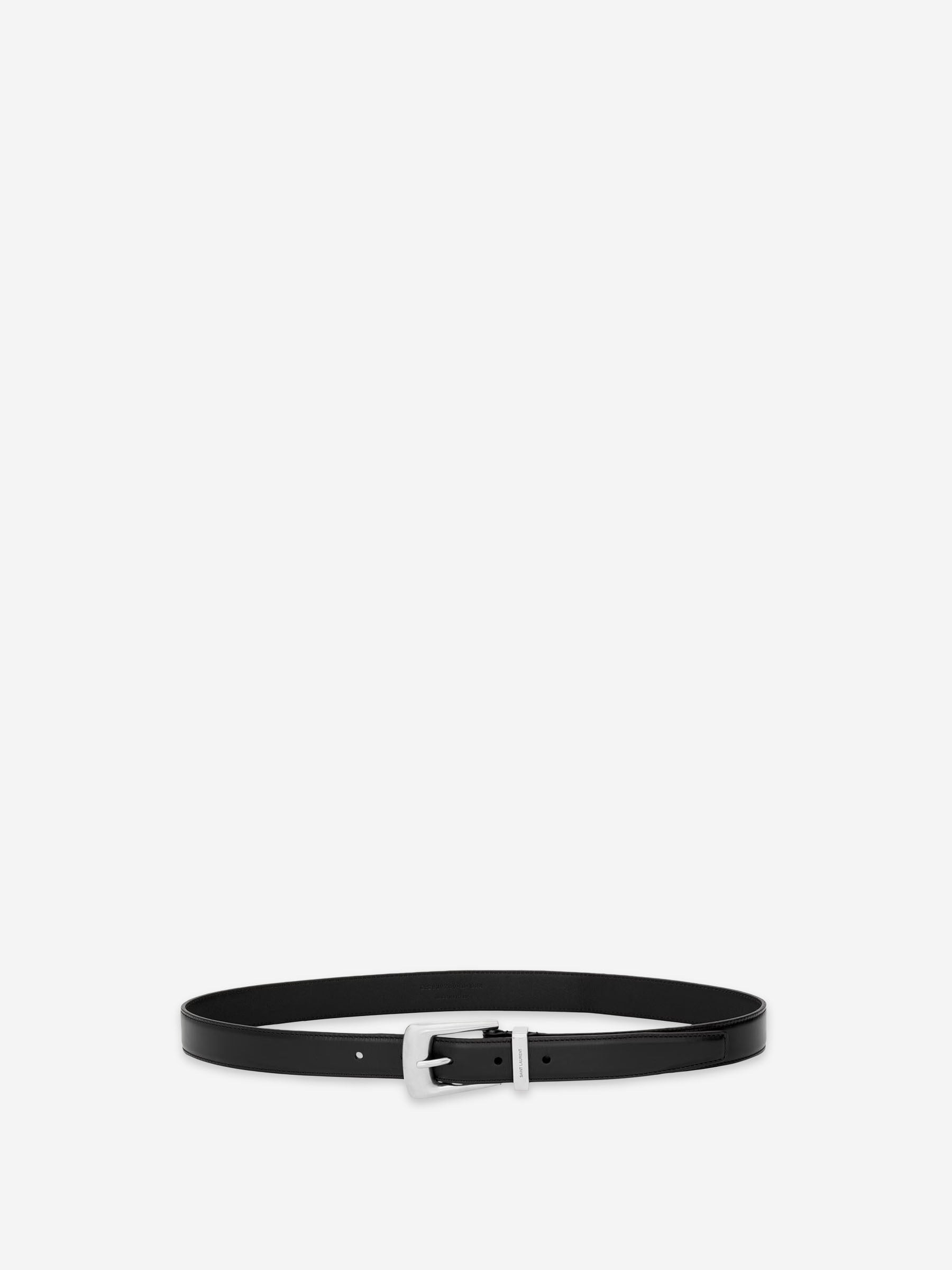 MONOGRAM LEATHER BELT - 2