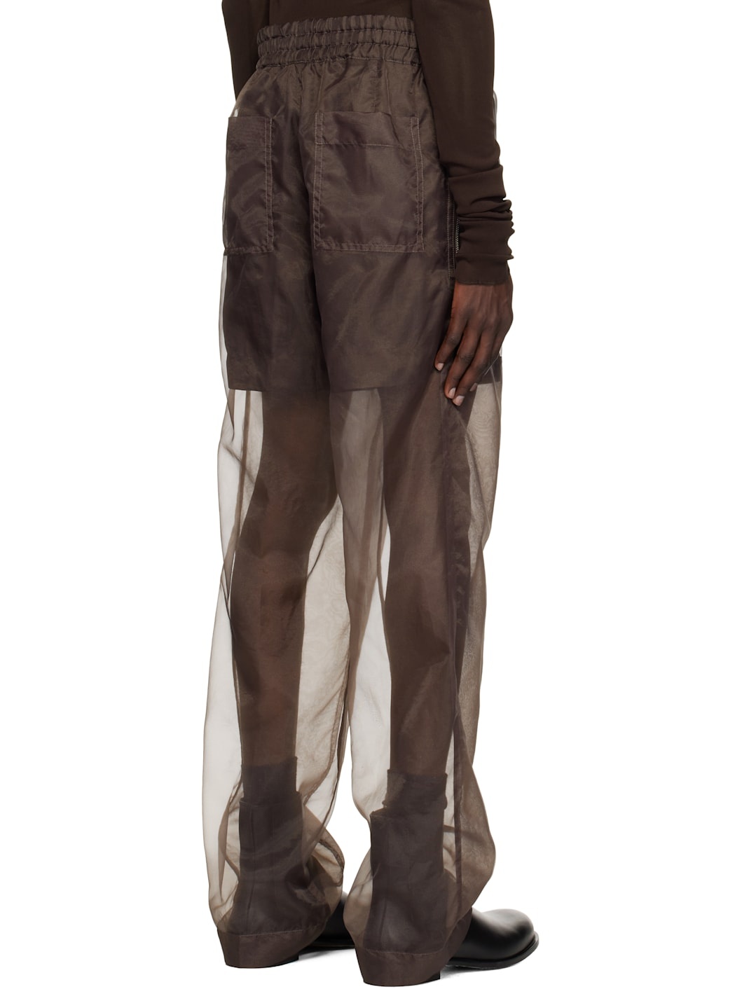 Brown Layered Trousers - 3